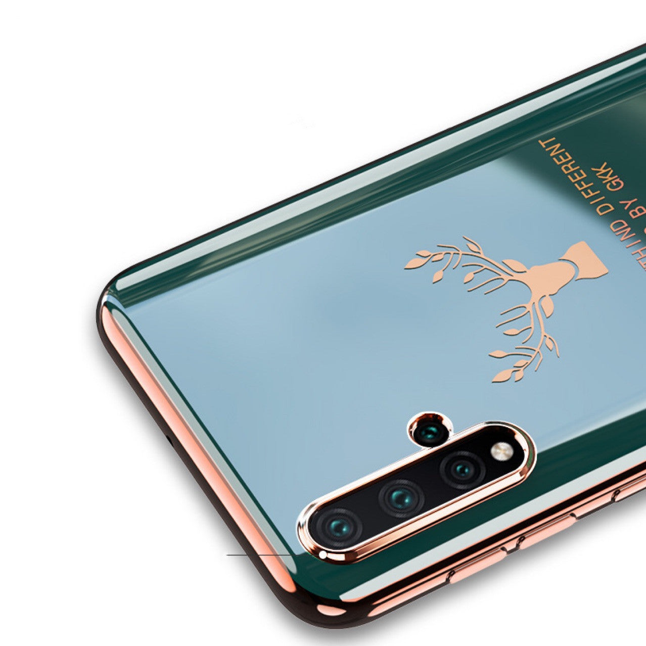 Electroplating soft glue elk mobile phone case Electroplating soft glue elk mobile phone case